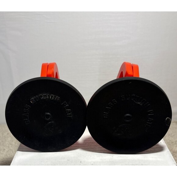 Boter Glass Suction Plate Handle Set Heavy Duty Orange For Glass Smooth Surfaces - Picture 5 of 7